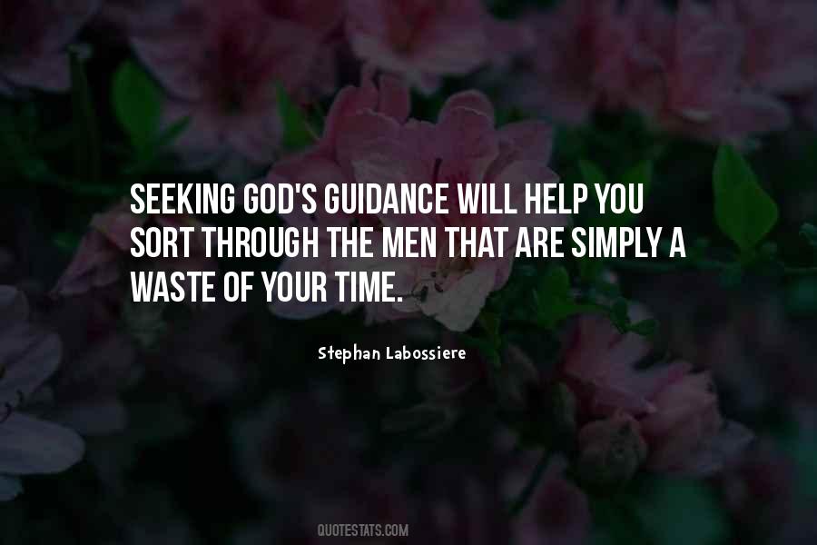 Quotes About Seeking God's Help #131574