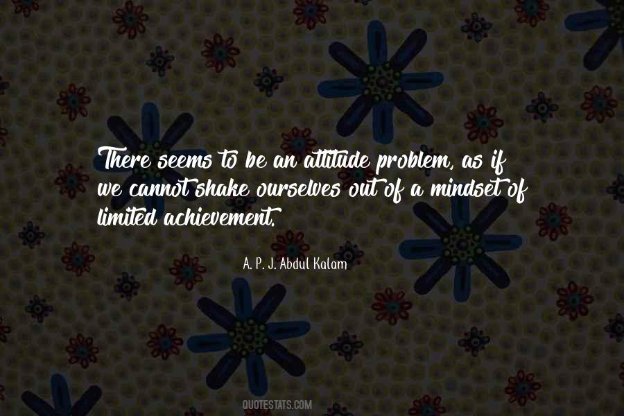 Quotes About Attitude Problem #1716979