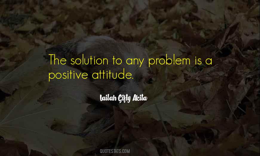 Quotes About Attitude Problem #416844