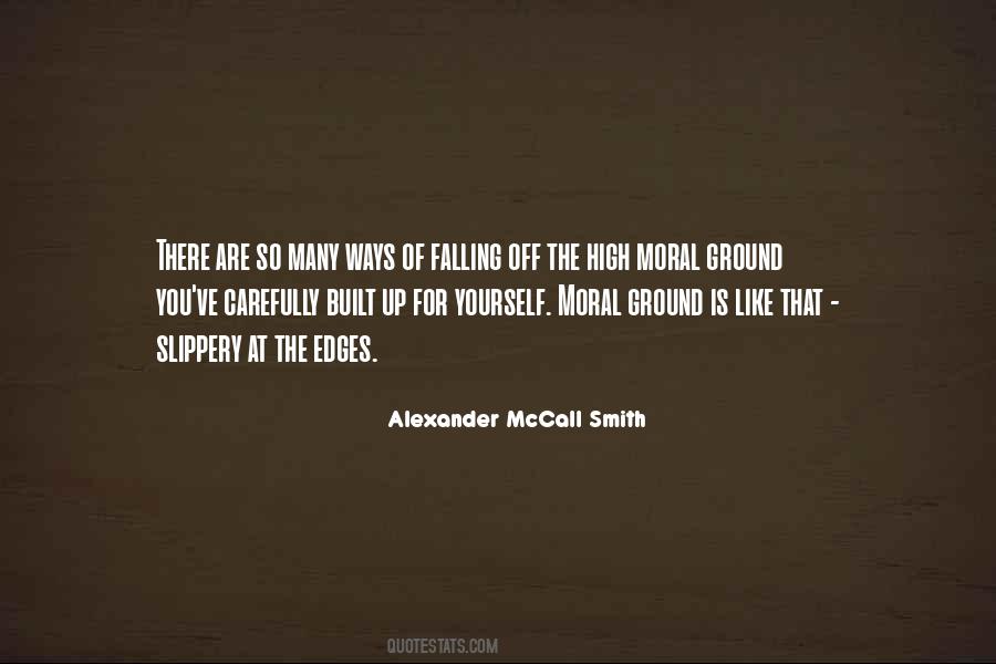 Quotes About Moral High Ground #863688