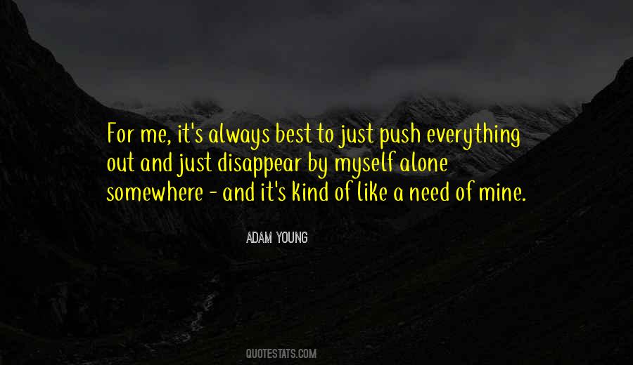 Just Disappear Quotes #50155