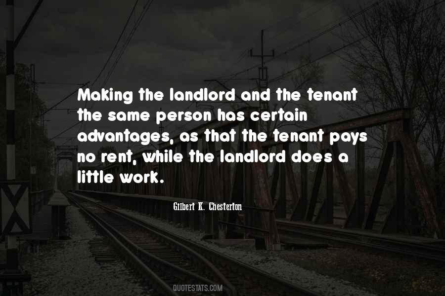 Your Landlord Quotes #623764