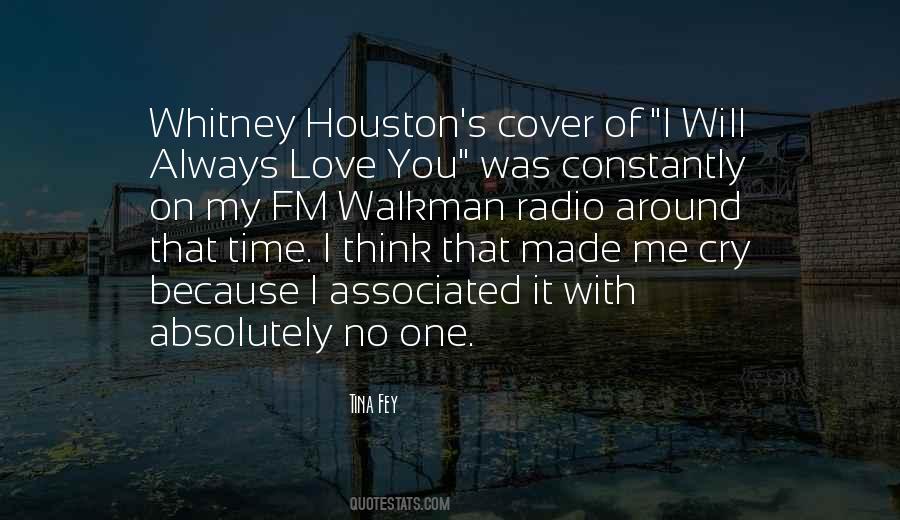 Whitney Radio Quotes #1758793