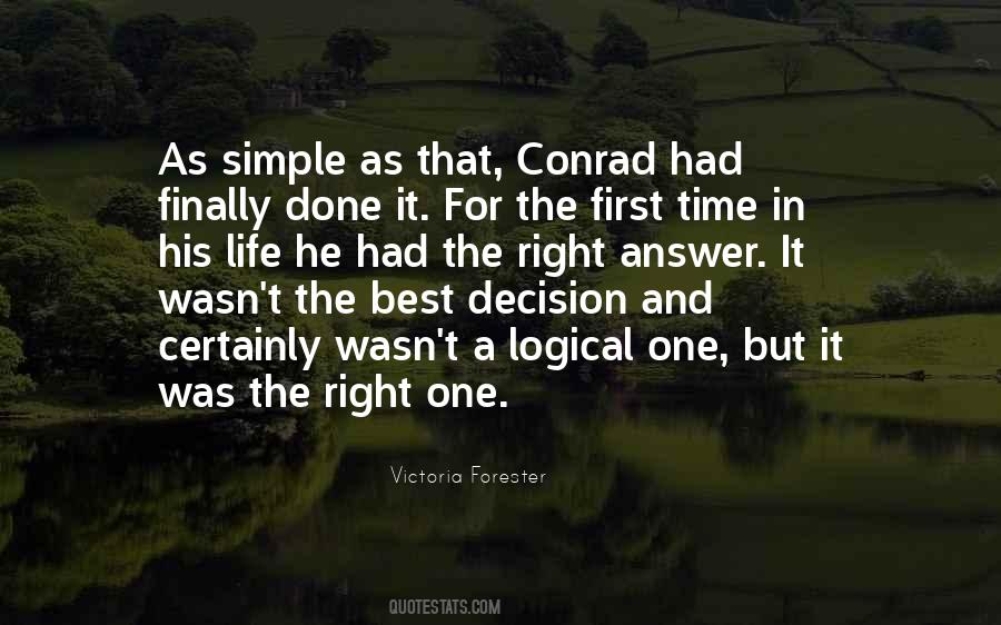 Quotes About Conrad #1248774