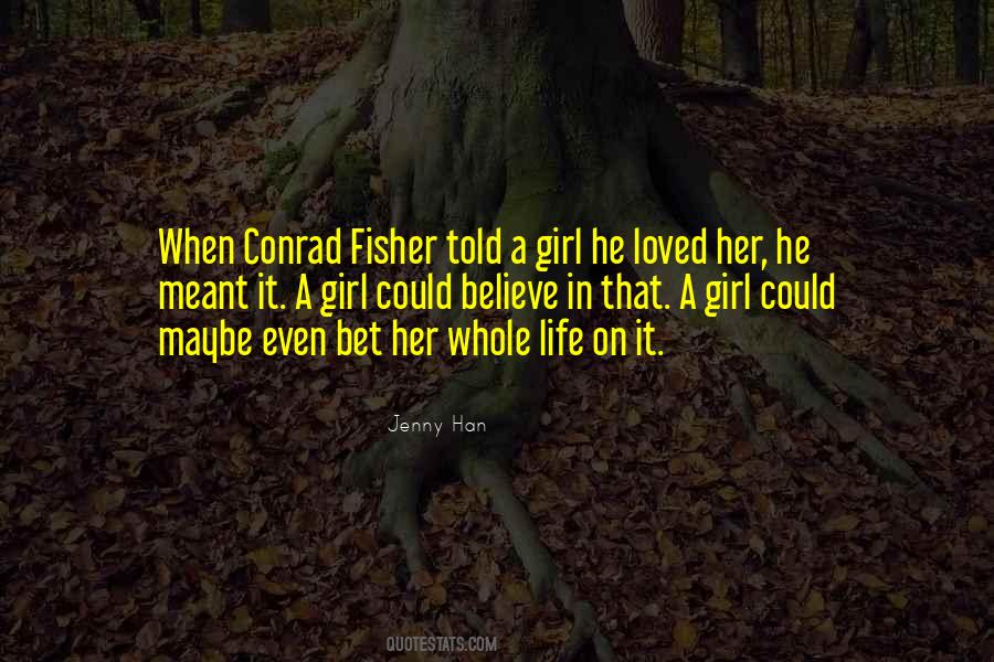 Quotes About Conrad #837157