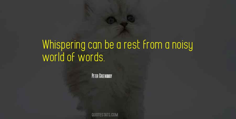 Quotes About Whispering-sweet-nothings #390965