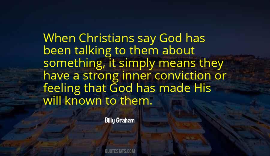 Feeling God Quotes #137830