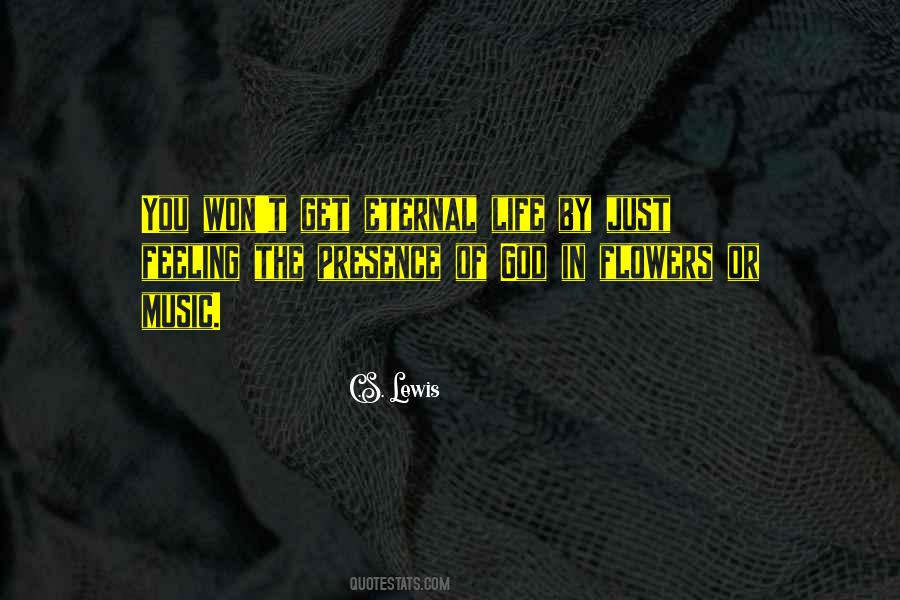 Feeling God Quotes #140404