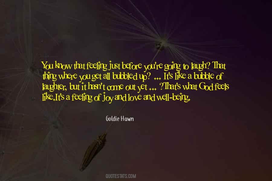 Feeling God Quotes #28286