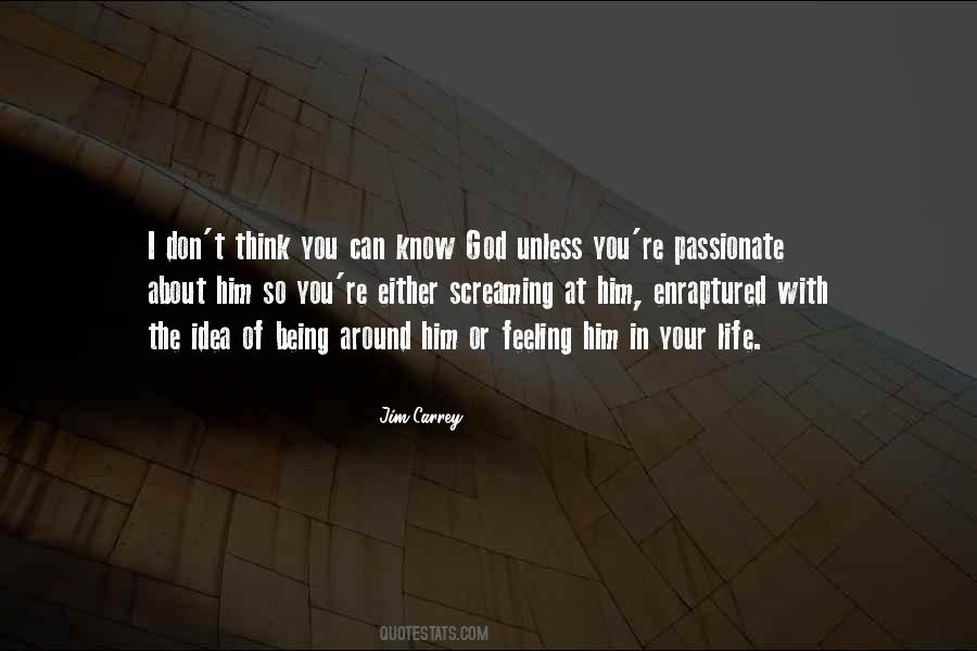 Feeling God Quotes #333267