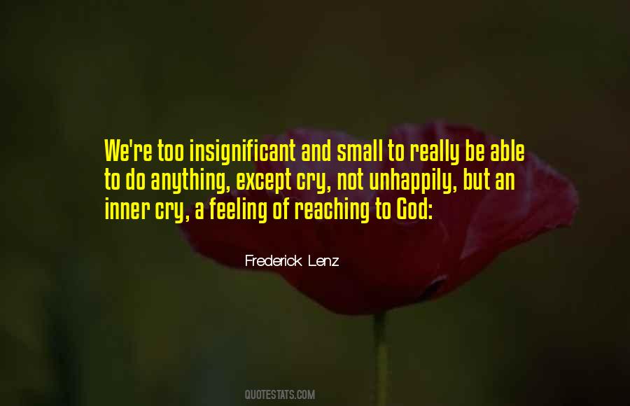Feeling God Quotes #61432