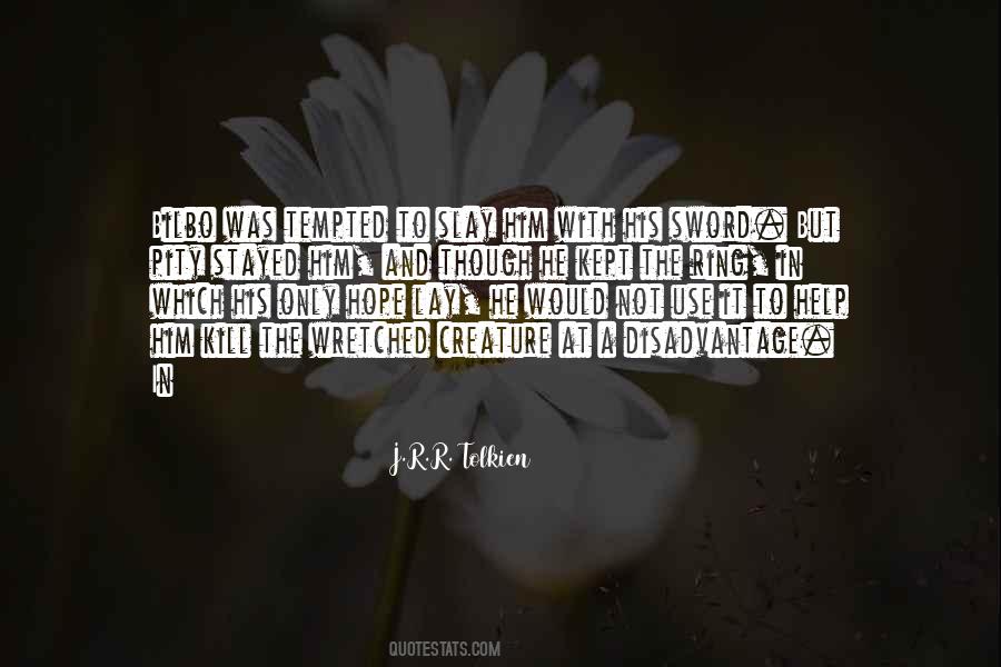 Quotes About Hope Tolkien #160129