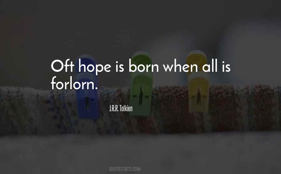 Quotes About Hope Tolkien #78733