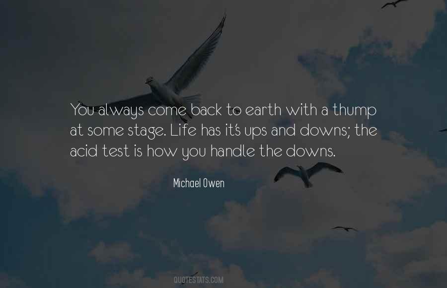 Quotes About Life's Up And Downs #376753