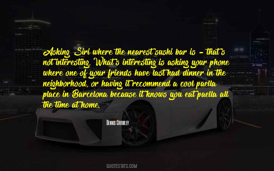 Quotes About Dinner Time #799984