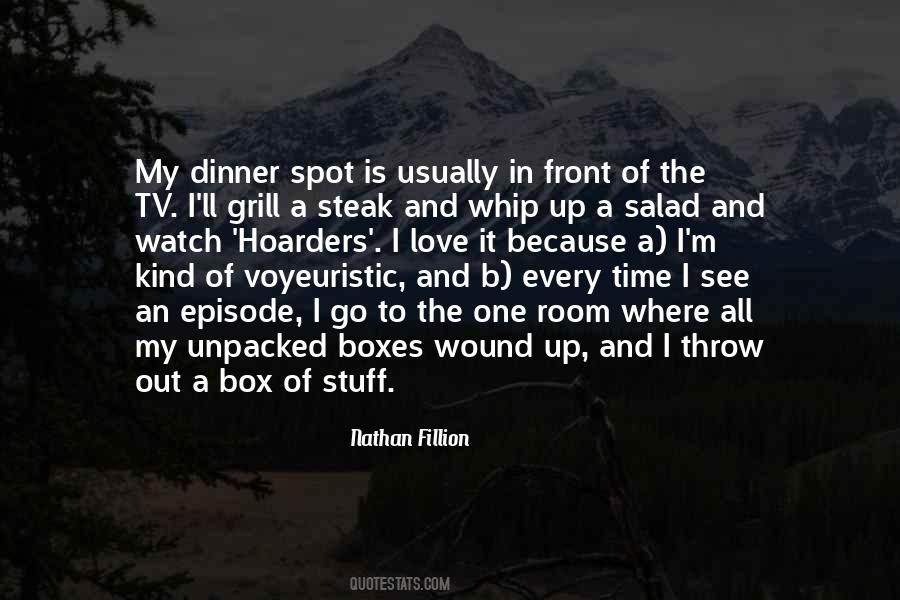 Quotes About Dinner Time #947347