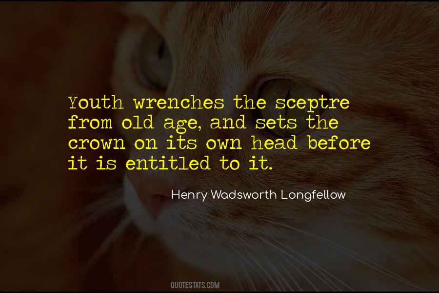 Quotes About Old Age And Youth #1345296