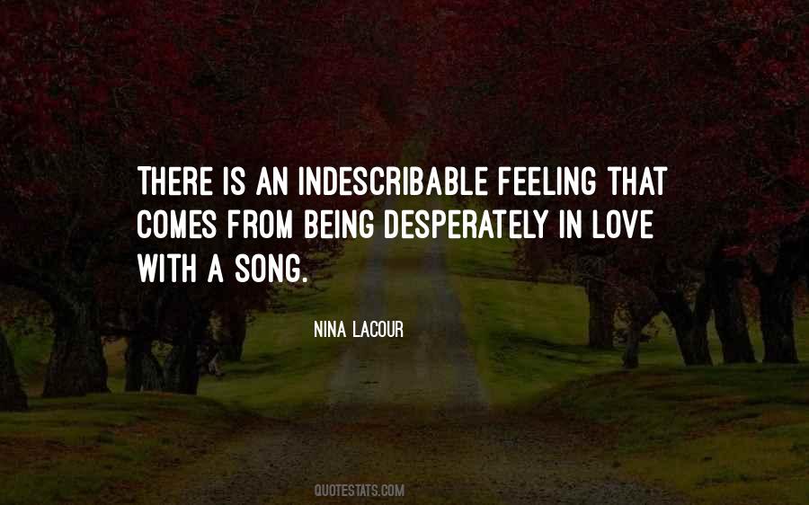 Quotes About Being Desperately In Love #1051761