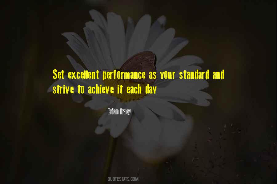Quotes About Excellent Performance #1837734
