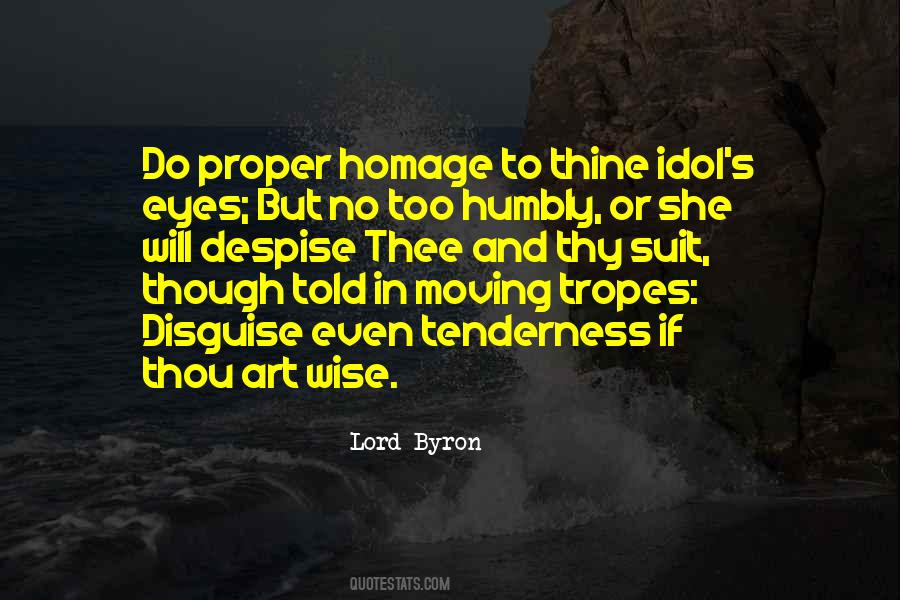 Byron Art Quotes #1177375