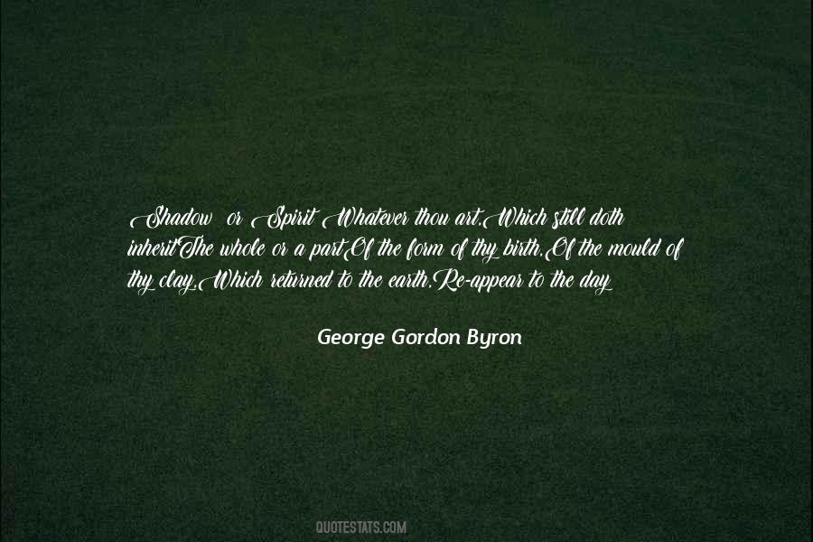 Byron Art Quotes #1186432