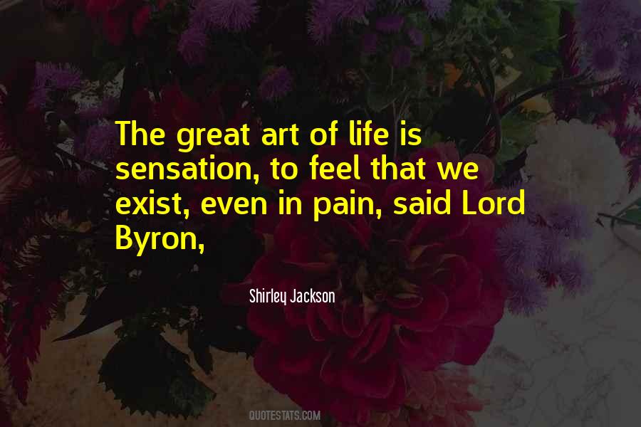 Byron Art Quotes #577305