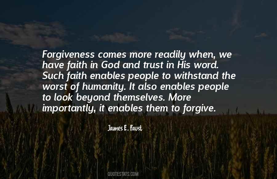 Quotes About Faith In Humanity #1529395