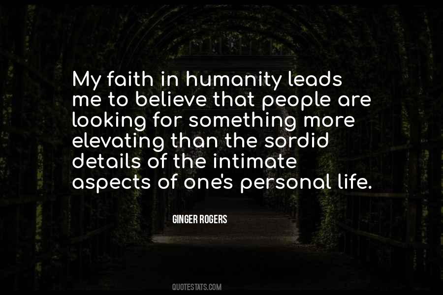 Quotes About Faith In Humanity #637533