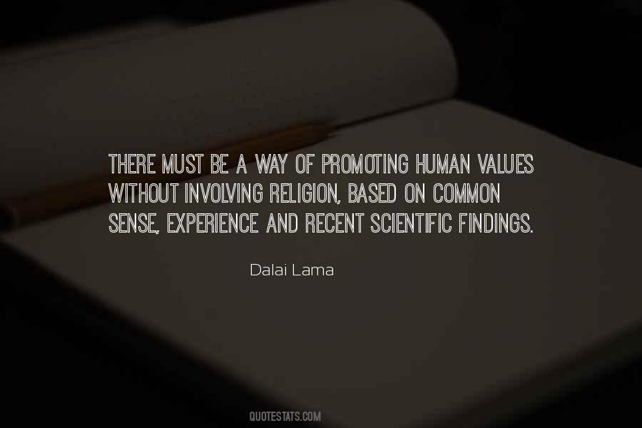 Common Values Quotes #427546