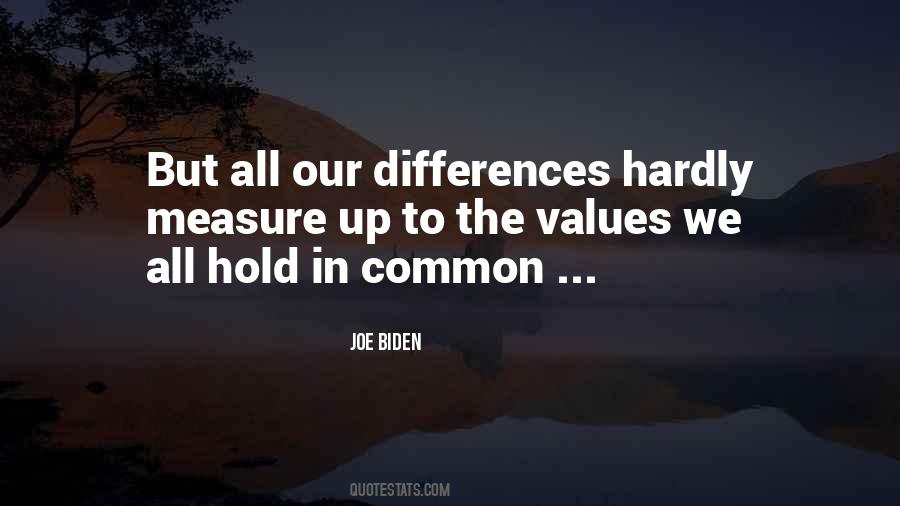 Common Values Quotes #654844