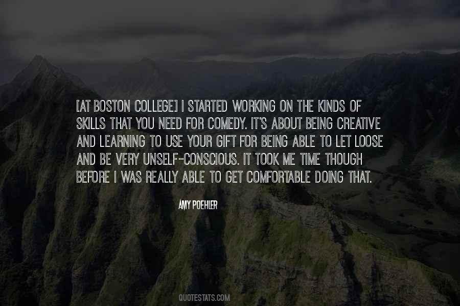 Quotes About Boston College #1008211