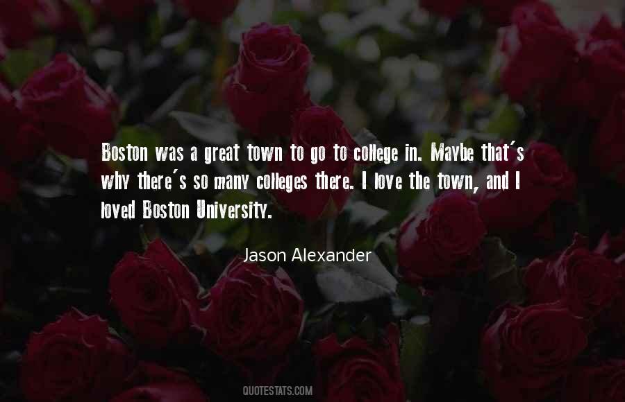 Quotes About Boston College #1858939