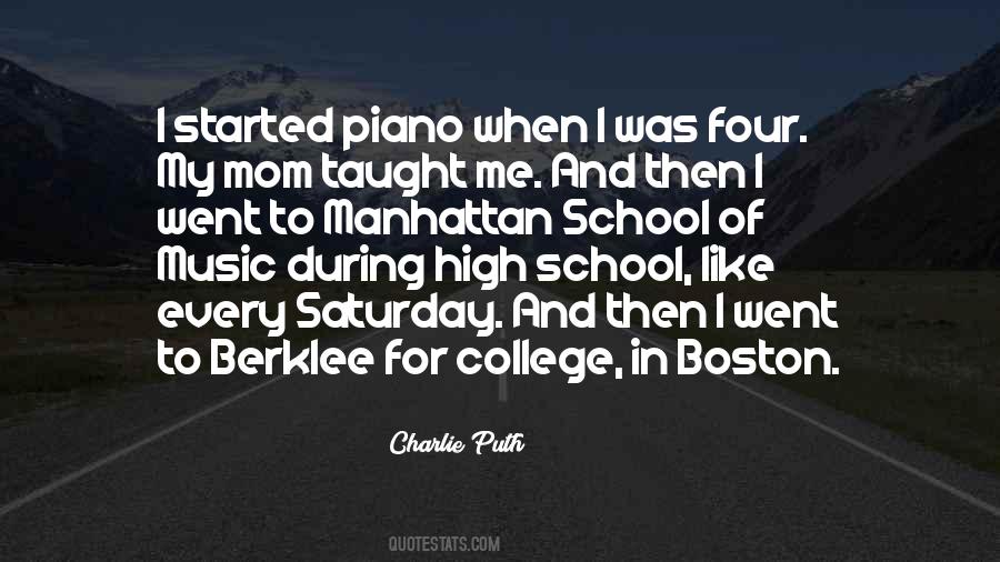 Quotes About Boston College #472885