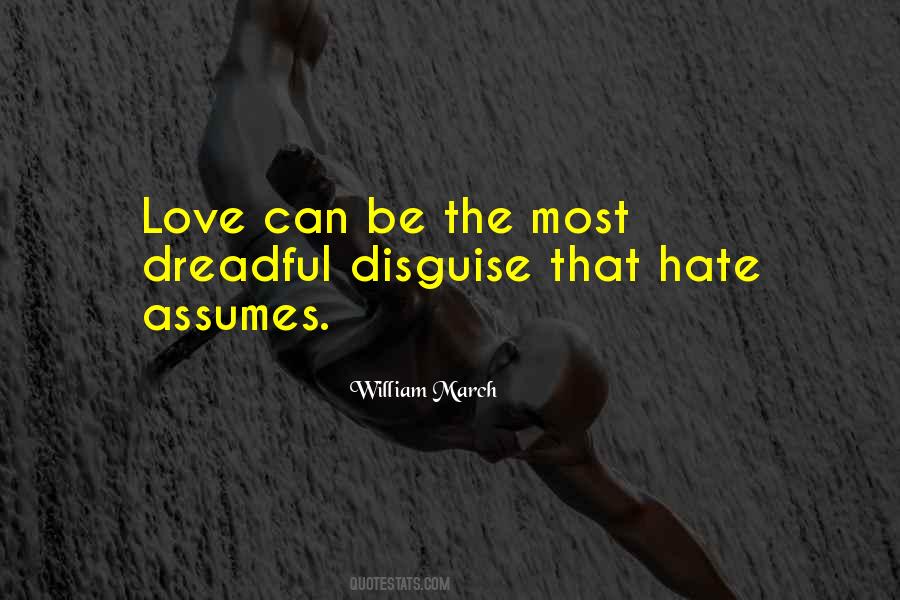 Disguise Love Quotes #1611698
