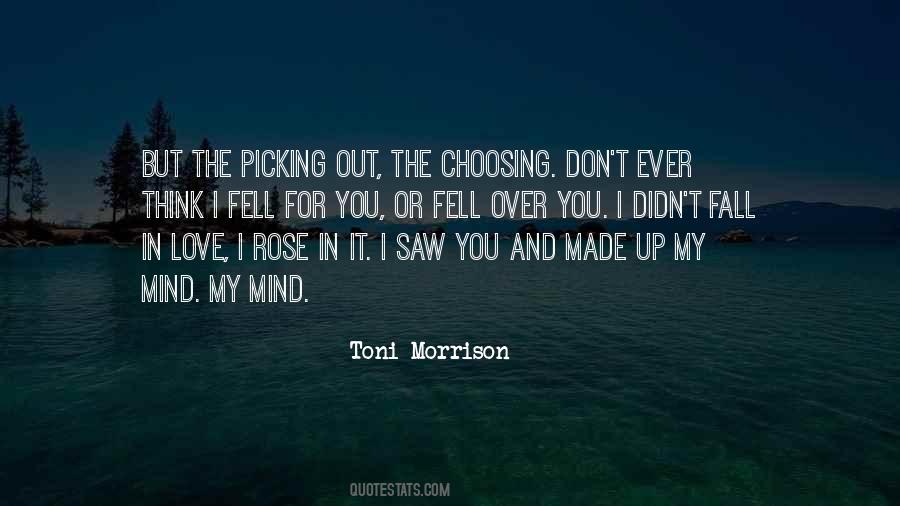 Quotes About Picking #1279597