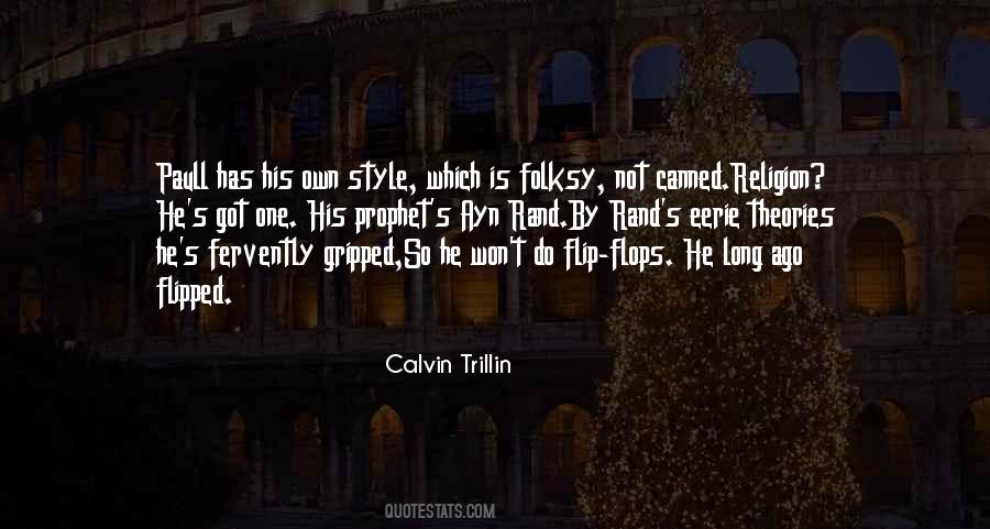 Quotes About Trillin #1163476