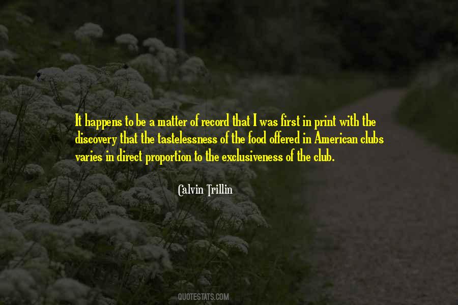 Quotes About Trillin #12133