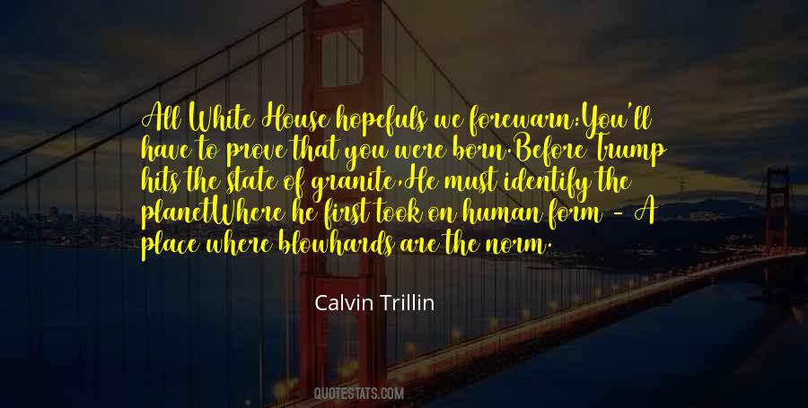 Quotes About Trillin #1281175