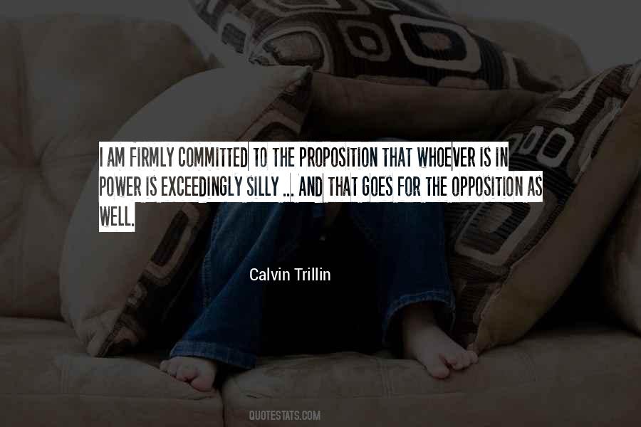 Quotes About Trillin #1660392