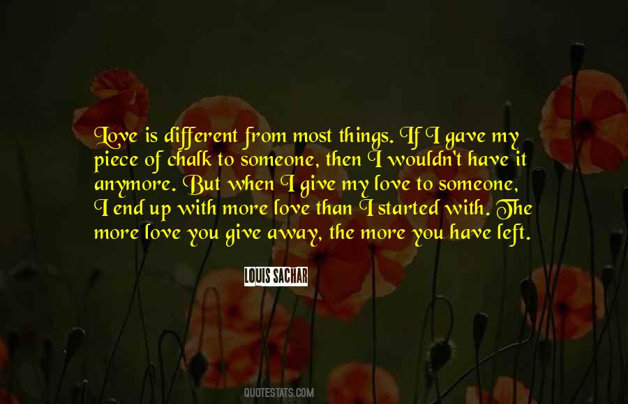 Quotes About Love Give Up #190966