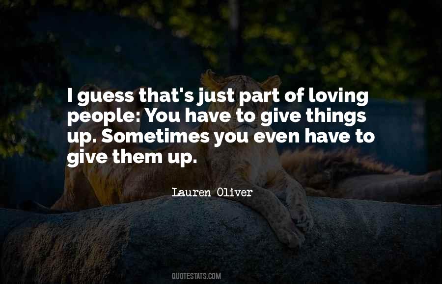 Quotes About Love Give Up #9667