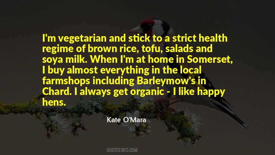 Quotes About Vegetarian Health #1794792