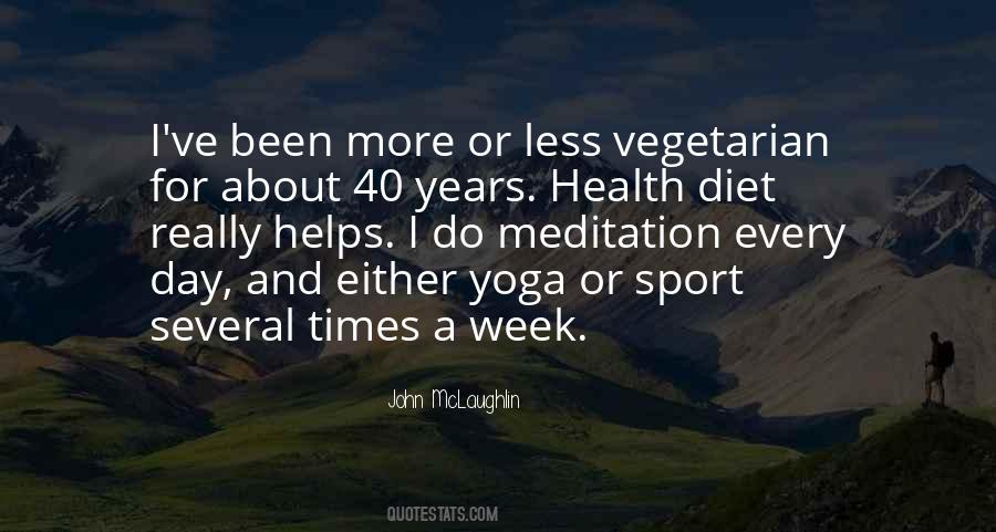 Quotes About Vegetarian Health #570825