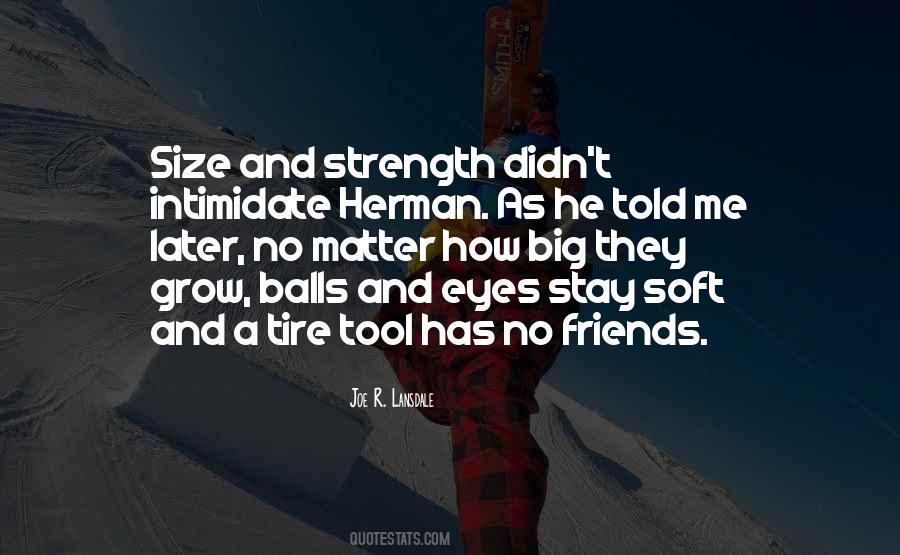 Quotes About Size And Strength #1488695