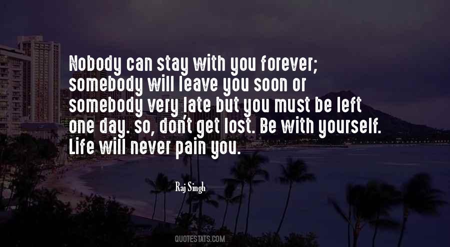 Stay Or Leave Quotes #82045
