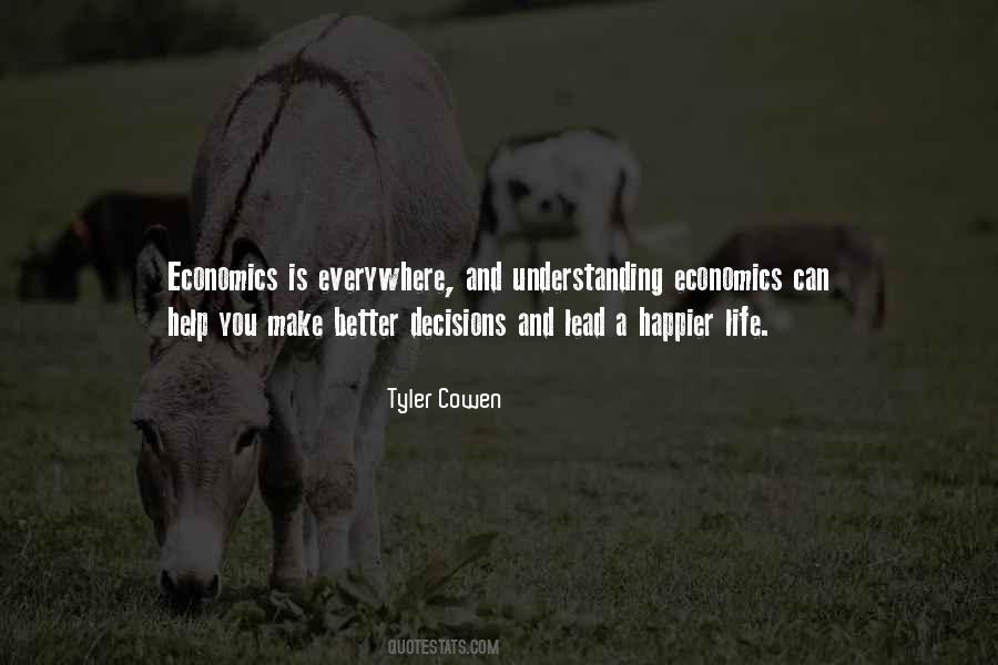 Quotes About Economics And Life #991942