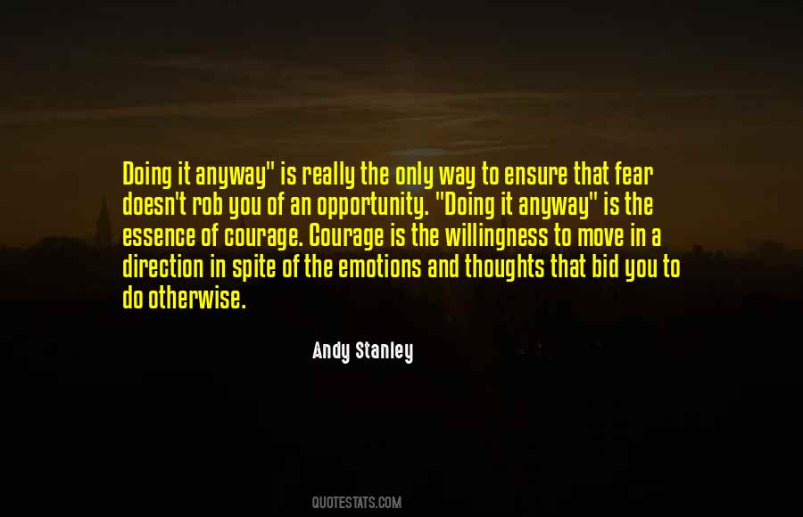 Quotes About Doing It Anyway #1414305