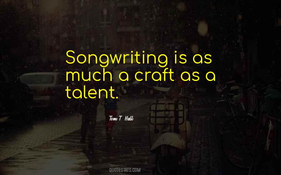 Quotes About Songwriting #1213904