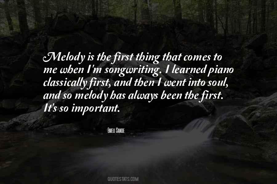 Quotes About Songwriting #1432363
