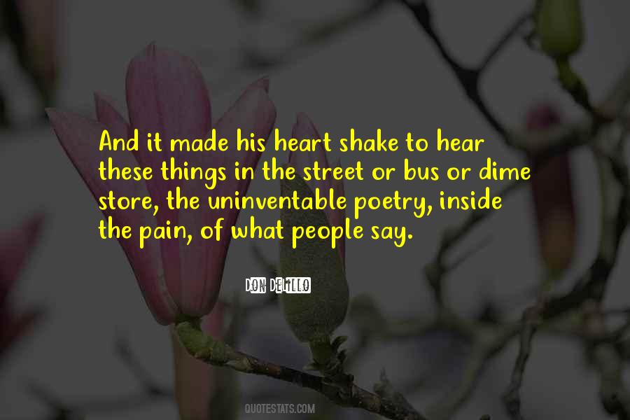 Inside Of His Heart Quotes #1069665